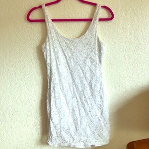 White dress size medium